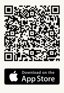 Download on App Store with QR code