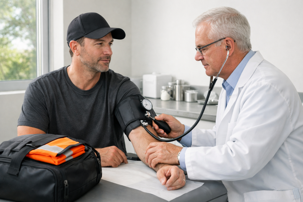 Medical check-up essential for prospective truck drivers