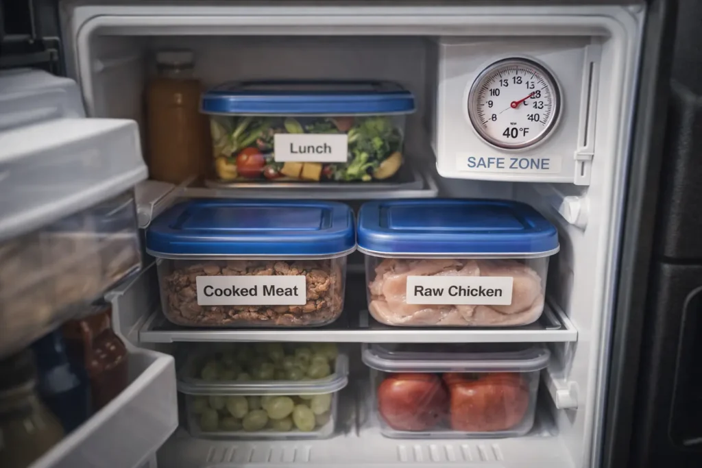 Truck driver standing next to semi truck highlighting truck driver budget tips for managing expenses